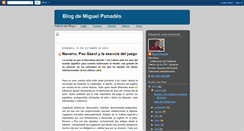 Desktop Screenshot of miguelpanades.blogspot.com