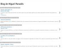 Tablet Screenshot of miguelpanades.blogspot.com