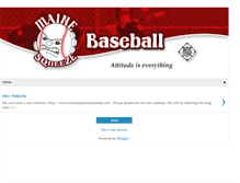 Tablet Screenshot of mainesqueezebaseball.blogspot.com
