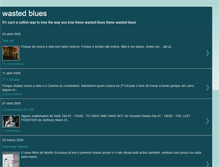 Tablet Screenshot of mywastedblues.blogspot.com