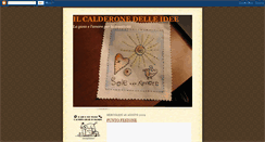 Desktop Screenshot of ilcalderonedelleidee.blogspot.com
