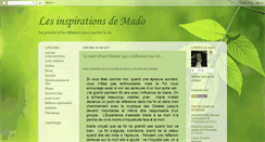 Desktop Screenshot of inspirationsmado.blogspot.com