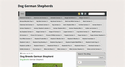 Desktop Screenshot of doggermanshepherds.blogspot.com