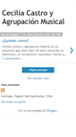 Mobile Screenshot of ceciliaymusicos.blogspot.com