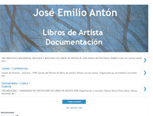Tablet Screenshot of librosdeartista-documentacion-anton.blogspot.com