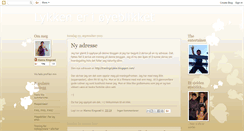 Desktop Screenshot of lykkeligeoyeblikk.blogspot.com