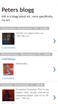 Mobile Screenshot of johanssonpeter.blogspot.com