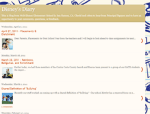 Tablet Screenshot of disneysdiary.blogspot.com