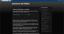 Desktop Screenshot of pionerosdelfutbol.blogspot.com