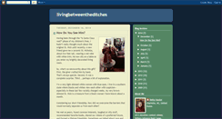 Desktop Screenshot of livingbetweentheditches.blogspot.com