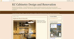 Desktop Screenshot of kccabinetry.blogspot.com