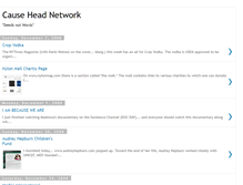 Tablet Screenshot of causeheadnetwork.blogspot.com