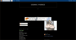 Desktop Screenshot of cedricpierce.blogspot.com