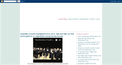 Desktop Screenshot of incantato-performance-tours.blogspot.com