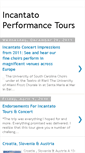 Mobile Screenshot of incantato-performance-tours.blogspot.com