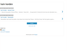 Tablet Screenshot of kainkorden.blogspot.com