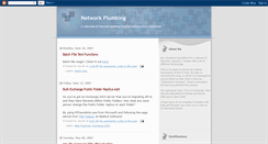 Desktop Screenshot of networkplumbing.blogspot.com