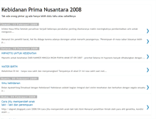 Tablet Screenshot of prinus08.blogspot.com