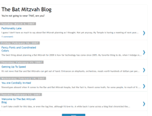 Tablet Screenshot of batmitzvahblog.blogspot.com