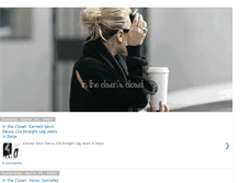 Tablet Screenshot of intheolsenscloset.blogspot.com