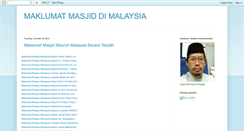 Desktop Screenshot of 076115masjid.blogspot.com