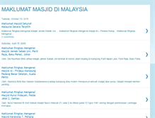 Tablet Screenshot of 076115masjid.blogspot.com