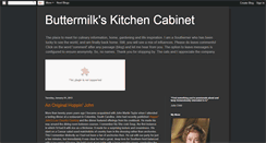Desktop Screenshot of buttermilkskitchen.blogspot.com
