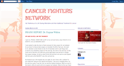 Desktop Screenshot of cancerfightersnetwork.blogspot.com