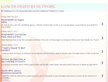 Tablet Screenshot of cancerfightersnetwork.blogspot.com