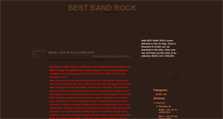 Desktop Screenshot of bestbandrock.blogspot.com