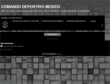 Tablet Screenshot of comandodeportivomexico1z.blogspot.com