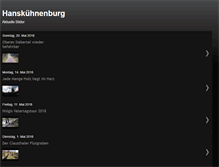 Tablet Screenshot of hanskuehnenburg.blogspot.com