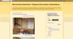 Desktop Screenshot of decoraciones-interiores.blogspot.com