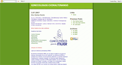 Desktop Screenshot of ginecologoschimaltenango.blogspot.com