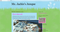 Desktop Screenshot of msjackiesjunque.blogspot.com