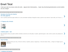 Tablet Screenshot of emailtotal.blogspot.com