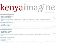 Tablet Screenshot of kenyaimagine.blogspot.com