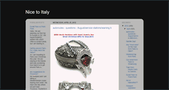 Desktop Screenshot of nicetoitaly.blogspot.com