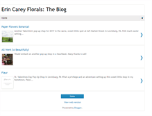 Tablet Screenshot of erincareyflorist.blogspot.com