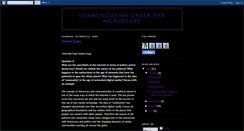 Desktop Screenshot of newtechcommunicator.blogspot.com