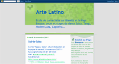 Desktop Screenshot of biarritzsalsa.blogspot.com