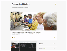 Tablet Screenshot of conceitobasico.blogspot.com