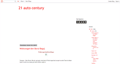 Desktop Screenshot of 21autocentury.blogspot.com