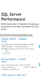 Mobile Screenshot of mssqlperformance.blogspot.com