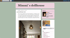 Desktop Screenshot of mimmisdollhouse.blogspot.com