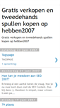 Mobile Screenshot of hebben-2007.blogspot.com