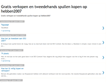 Tablet Screenshot of hebben-2007.blogspot.com