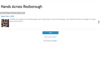 Tablet Screenshot of handsacrossroxborough.blogspot.com
