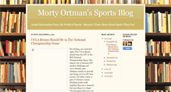 Desktop Screenshot of mortyortman.blogspot.com