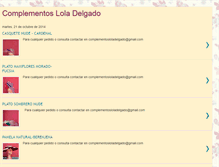 Tablet Screenshot of complementosloladelgado.blogspot.com